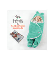 0-6 Ay Dış Kundak Mint ve Müslin