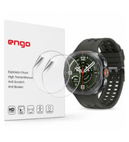 Samsung Galaxy Watch Ultra/Ultra 2 47mm Ekran Koruyucu TPU 2 Adet Tam Kaplayan Akıllı Saat Koruması, Çizilmeye Dayanıklı Koruma
