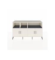 Kronos Konsol 6 Raflı 4 Kapaklı 176x59x99 Aytaşı-Aytaşı/Antrasit