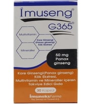 Imuneks Imuseng G365 30 Kapsül 8680176000268