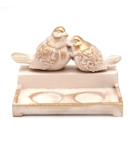 T-Light Bird 2'li Kuşlu Mumluk