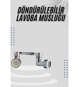 Dönebilen Musluk Başlığı Akrobat Mutfak Banyo Musluk Ucu Başlığı Oynar Başlıklı