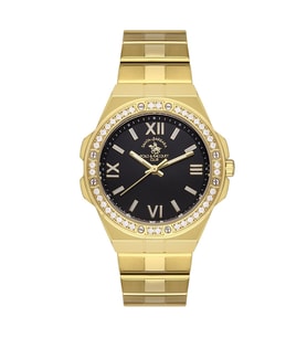 SANTA BARBARA POLO&RACQUET CLUB SB.1.10492.3 KADIN KOL SAATİ (Gold)