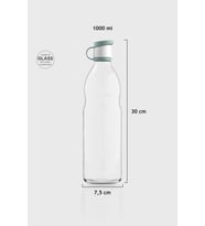 Renga Zen 1000 ml Cam Şişe 181001 Pastel Yeşil (Turkuaz)