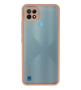 Realme C21 Kılıf Montreal Silikon Kapak - Pembe