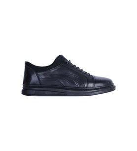 Dropland 9818 Siyah Deri Erkek Casual Ayakkabı