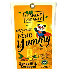 Organik Zencefil&Zerdeçal Yummy 60 G
