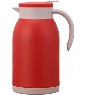 304 Çelik 1,2 L Çift Katmanlı Kırmızı Vakumlu Kamp Piknik Çay Termos cin555kr