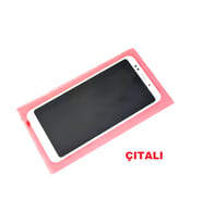 Tkgz Xiaomi Redmi 5 Plus Uyumlu Lcd Ekran Dokunmatik - ÇITALI BEYAZ