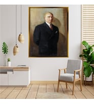 ÇERÇEVELİ ATATÜRK TABLO S693
