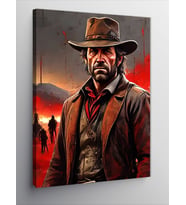 Kanvas Tablo Red Dead Redemption 2