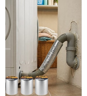 Mey İthalat® 3 Lü Set Güçlü Yapışkanlı Su Yalıtım Bandı 72 MM 2 Metre