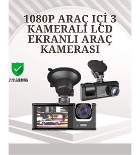 Ta-01 1080p Ön 720p Arka Ve İç Kamera Sistemli Dvr