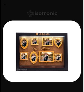 İsotronic Kişiye Özel Fotoğraf Çerçevesi – Biz Müzesi Taba Beyaz Led