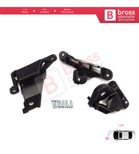 Peugeot 308 MK1 HB SW CC RCZ 408 T7 6212E3 İçin Sol Ön Far Ayak Tamir Seti