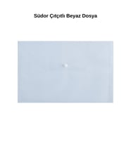 Çıt Çıtlı Dosya Beyaz (SB1310)