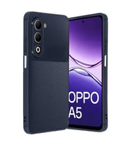 Oppo A5 4g Auto Focus Karbon Kapak - Lacivert