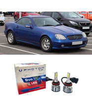 Mercedes SLK R170/R171 Led Xenon Uzun Far Ampulü H7 Duo Yeni Seri Beyaz