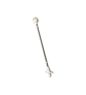 IŞIKLI BAYRAK DİREĞİ SOKETLİ led 12v,BEYAZ 60cm