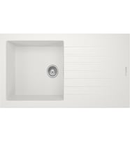 REAL STONE P015 LAODİKYA 100 XL BEYAZ GRANİT EVYE Tezgah Üstü 100x50 Cm