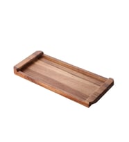 Balsa BLS AKS1003 Kahverengi Dikdörtgen Akasya Ahşap Servis Tepsisi 35x15 cm