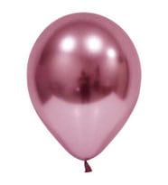 BALON KROM PARLAK 10 İNC PEMBE PK:50-
