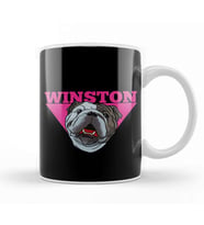 Winston Bulldog Smith Kupa Bardak Porselen