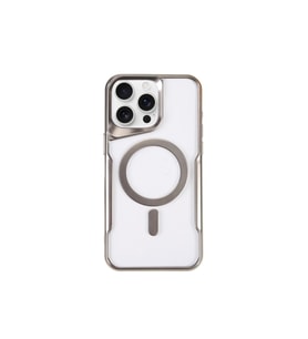 Iphone 14 Pro Kılıf Boyi Magsafe Silikon Kapak - Gümüş