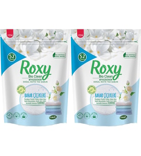 Dalan Roxy Bio Clean Matik Sabun Tozu 1.6Kg Bahar Çiçekleri (2 Li Set) (104 Yıkama)