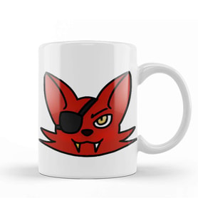 Foxy Five Nights At Freddy's Kupa Bardak Porselen