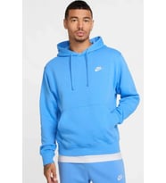 Nike Sportswear Clup Hoodie Erkek Mavi Spor Sweatshrit