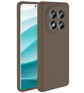 Redmi Note 14 Pro 4g Kılıf First Silikon - Kahverengi Belirtilmemiş