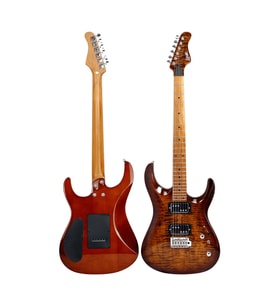 LUXARS S-G37-T SHB HH ELEKTRO GİTAR SPALTED HONEY BURST