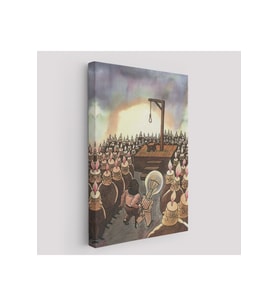 Kafası Farklı Çalışanın Kafası Gider Sürreal Tablo-6041