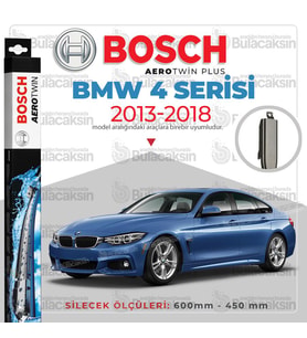 Bosch Aerotwin Muz Silecek Takımı Bmw 4 F32/F33/F36 2013-2018 ile uyumlu