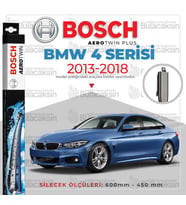 Bosch Aerotwin Muz Silecek Takımı Bmw 4 F32/F33/F36 2013-2018 ile uyumlu