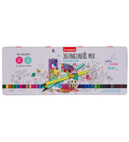 Bruynzeel Fineliner Mix Collector's Box 36 Renk 0.4 mm Kalem Seti 