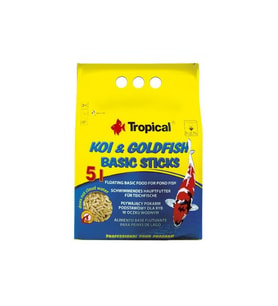 Tropical Koi&Goldfish Basic Sticks 50Lt/4Kg Skt: 10/2028