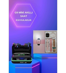 Kadınlara Özel Bileklik Hediyeli Akıllı Saat ve Dijital Göstergeli ANC Özellikli Bluetooth Kulaklık
