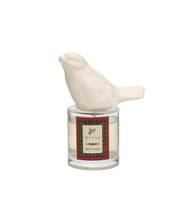 Yılbaşı 100 ml Kuş Seramik Taşlı Yılbaşı Ateşi Oda Kokusu (Ekru)