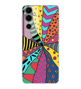 PrintiFy Tecno Pova Neo 2 ile Uyumlu Retro Color 4  Kamera Korumalı Şeffaf  Kılıf