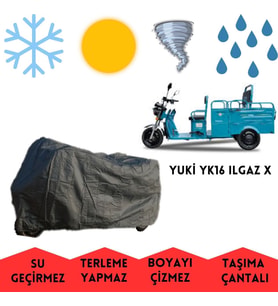 Yuki YK-16 Ilgaz-X Kasalı Motor Brandası Su Geçirmez