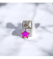 Sallantılı Yıldız Desenli Charm Y2