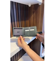 Hakiki Deri Mıknatıslı Kartlık  Mona 1103