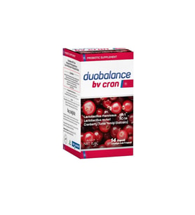 Duobalance Bv Cran Cranberry İçeren Takviye Edici Gıda 14 Kapsül