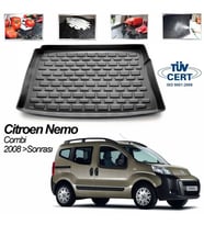 Citroen Nemo Bagaj Havuzu Paspası