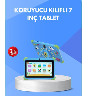 7 İnç Android Tablet WiFi Bluetooth ve Çift Kamera Destekli
