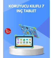 7 İnç Android Tablet WiFi Bluetooth ve Çift Kamera Destekli