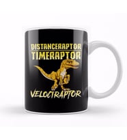 Distanceraptor Timeraptor Velociraptor Pun Kupa Bardak Porselen