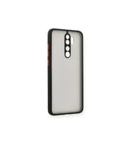 Çınarcık Dev Xiaomi Redmi Note 8 Pro Kılıf Montreal Silikon Kapak - Siyah
